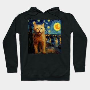 Van Gogh's cat Hoodie